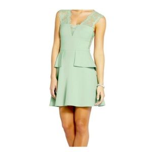 Bcbgmaxaria Opaline Green dress. Size 2